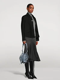 XS Le Cagole Denim Bucket Bag