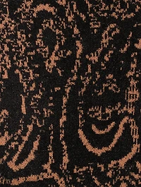 Cavil Jacquard Knit Top