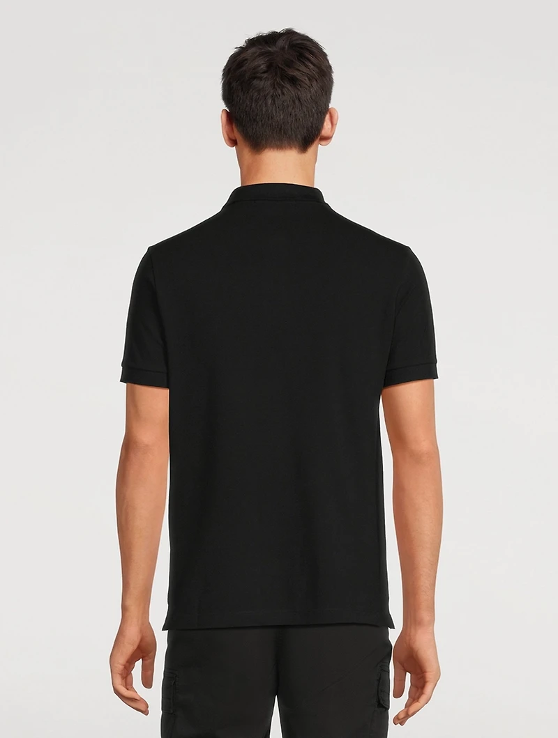 Cotton Stretch Polo Shirt
