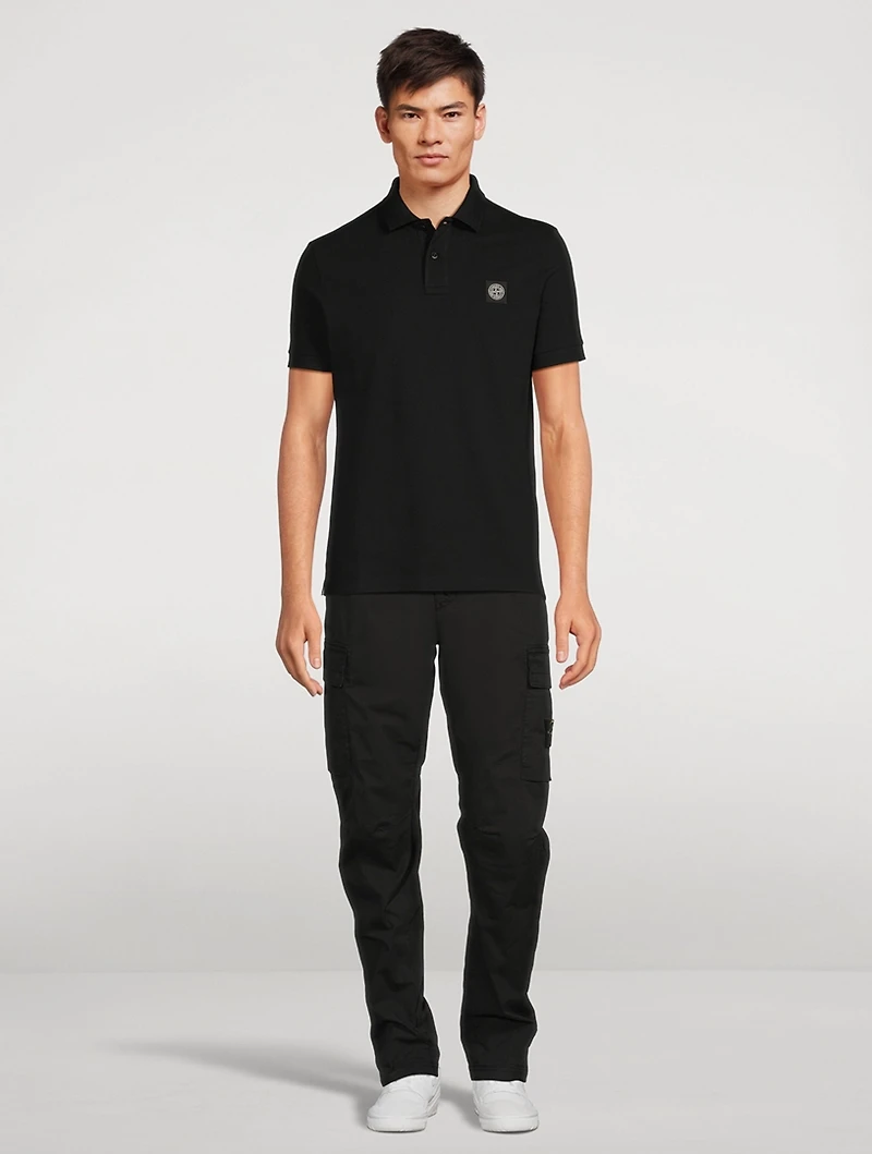 Cotton Stretch Polo Shirt