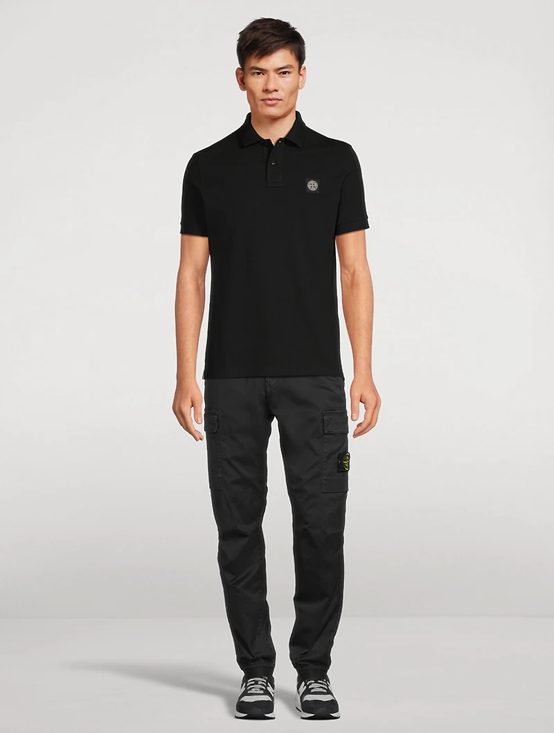 Cotton Stretch Cargo Pants