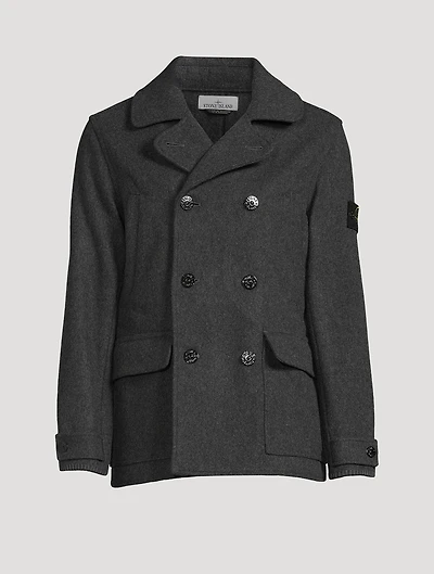 Wool-Blend Peacoat