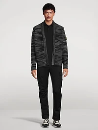 Wool And Nylon Cardigan