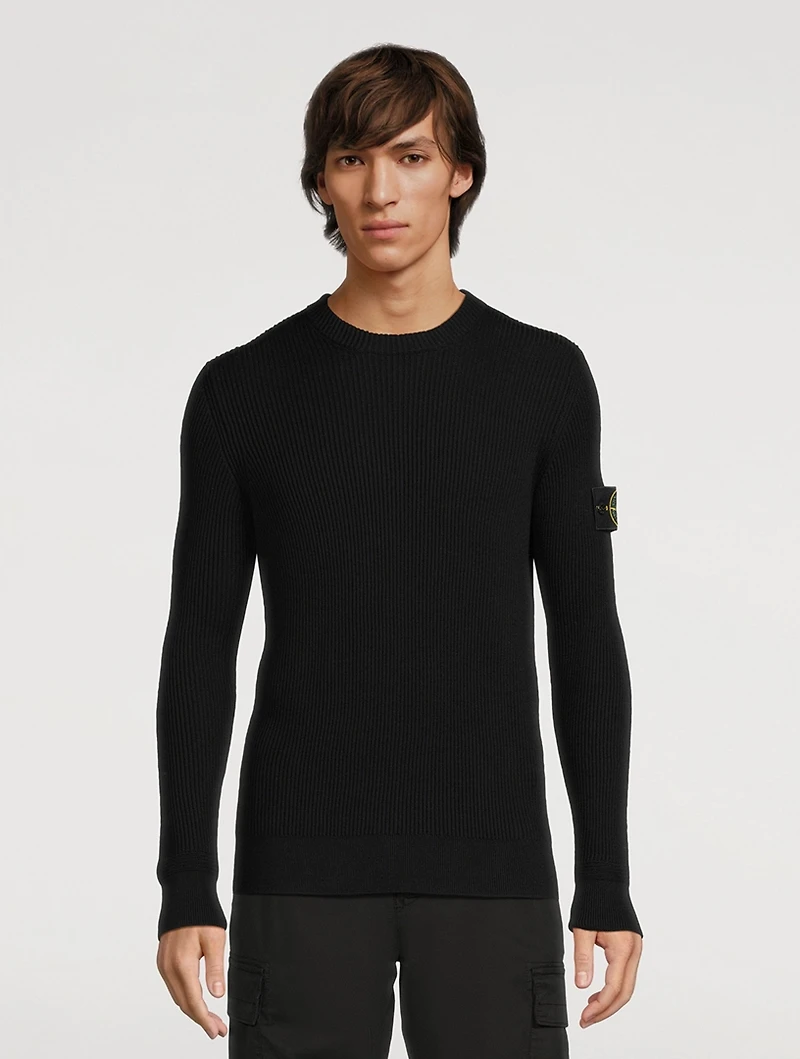 Wool Crewneck Sweatshirt