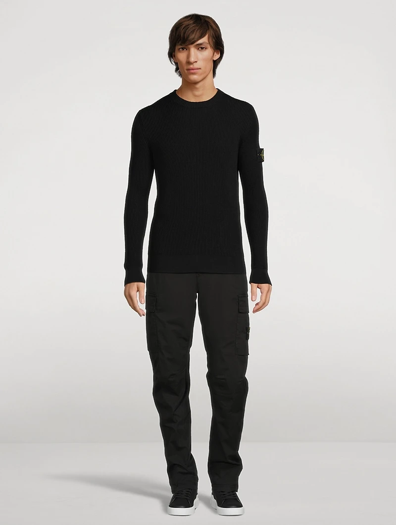Wool Crewneck Sweatshirt