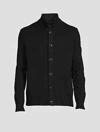 Cotton-Blend Cardigan