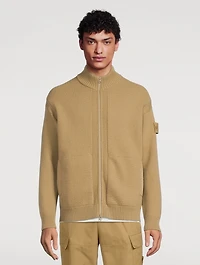 Ghost Wool Zip Sweater