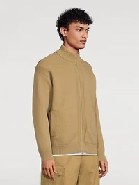 Ghost Wool Zip Sweater