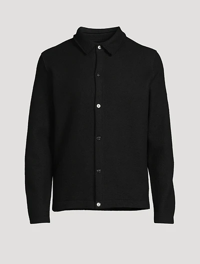 Felted Wool Overshirt
