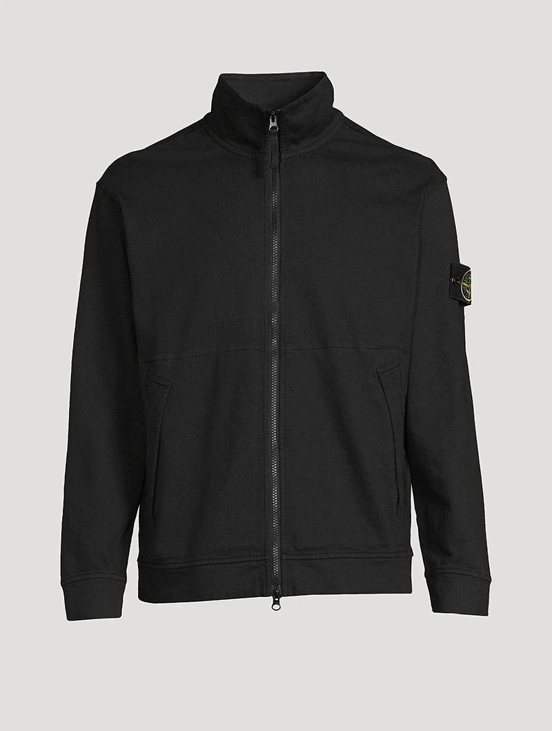 Cotton Zip Sweatshirt