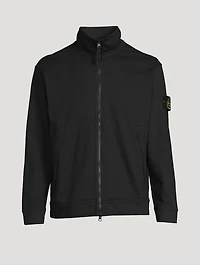 Cotton Zip Sweatshirt