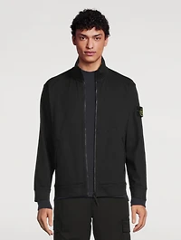 Cotton Zip Sweatshirt