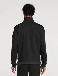 Cotton Zip Sweatshirt