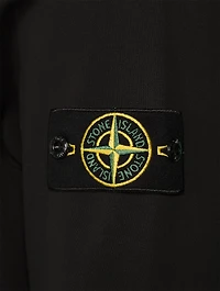 Garment-Dyed Cotton Fleece Zip Hoodie