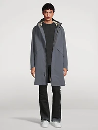 Stellina Nylon Hooded Coat