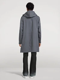 Stellina Nylon Hooded Coat