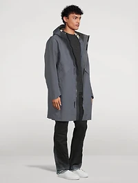 Stellina Nylon Hooded Coat