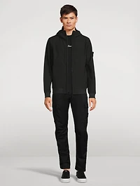 Light Soft Shell Hooded Jacket