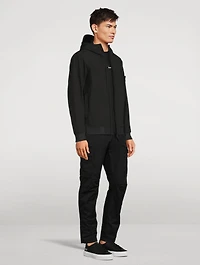 Light Soft Shell Hooded Jacket