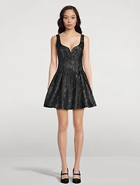 Colette Brocade Mini Dress