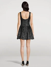 Colette Brocade Mini Dress