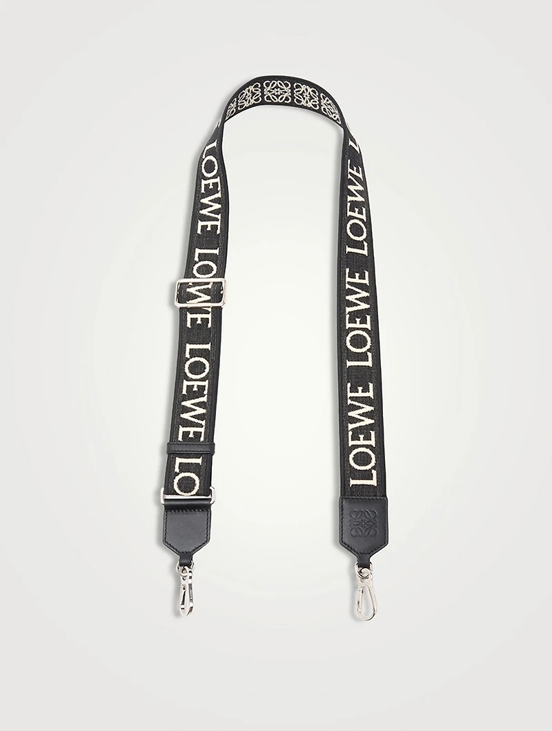Anagram Jacquard Canvas Strap