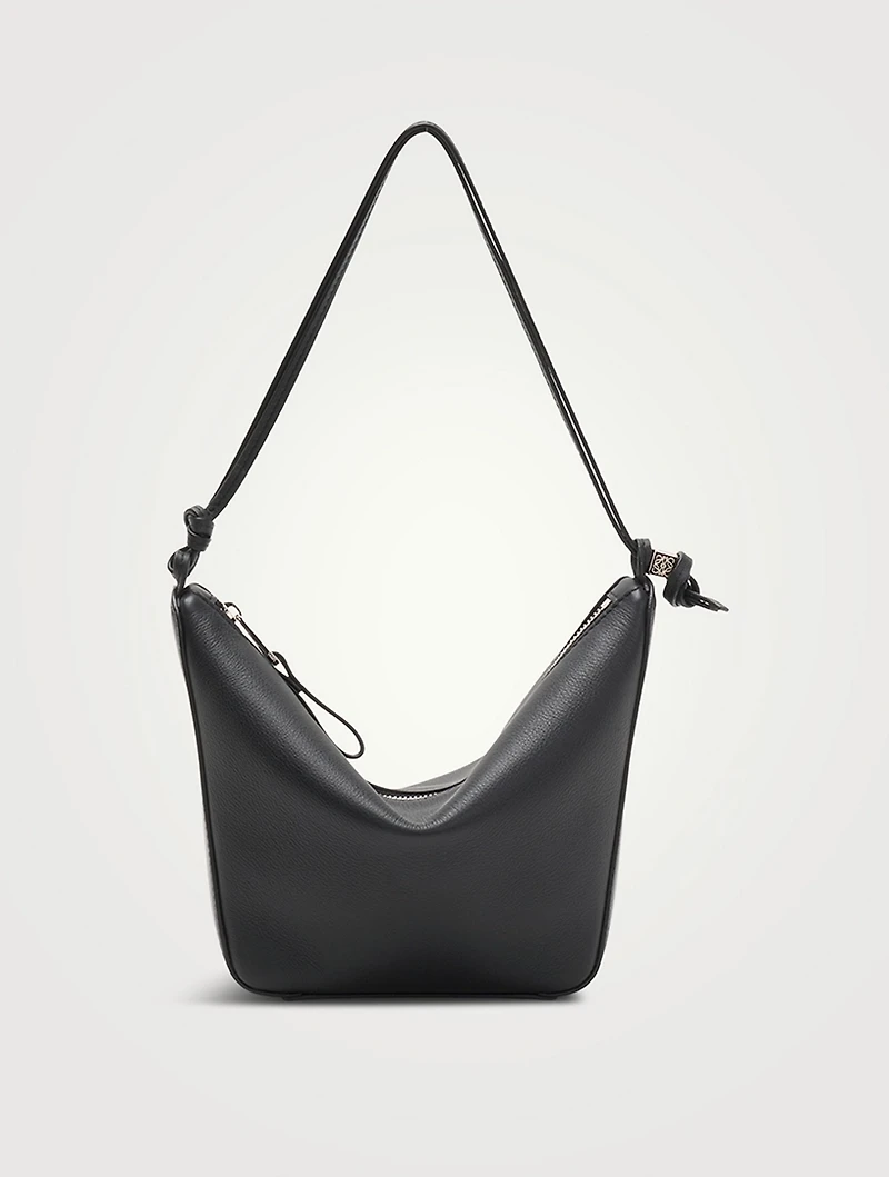 Mini Hammock Leather Shoulder Bag