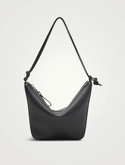 Mini Hammock Leather Shoulder Bag
