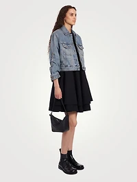 Mini Hammock Leather Shoulder Bag