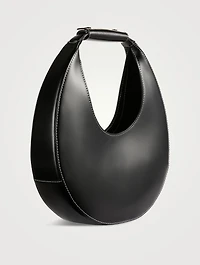 Moon Leather Shoulder Bag
