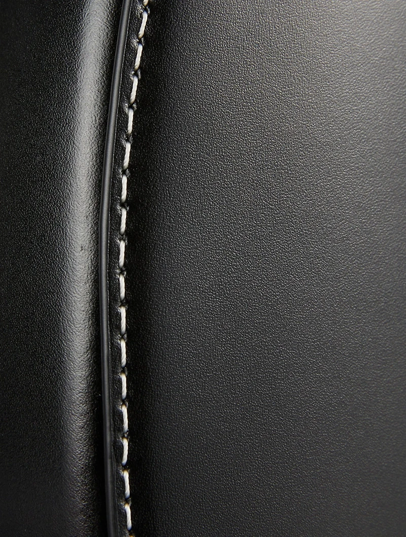 Moon Leather Shoulder Bag