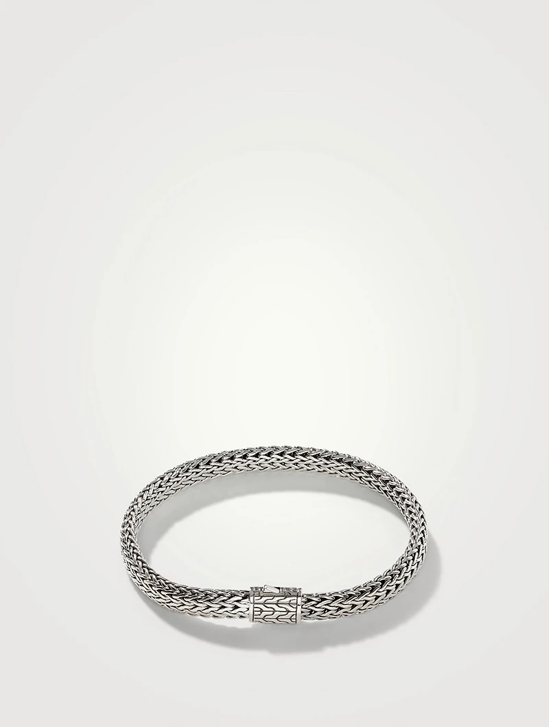 Medium Classic Chain Flat Bracelet