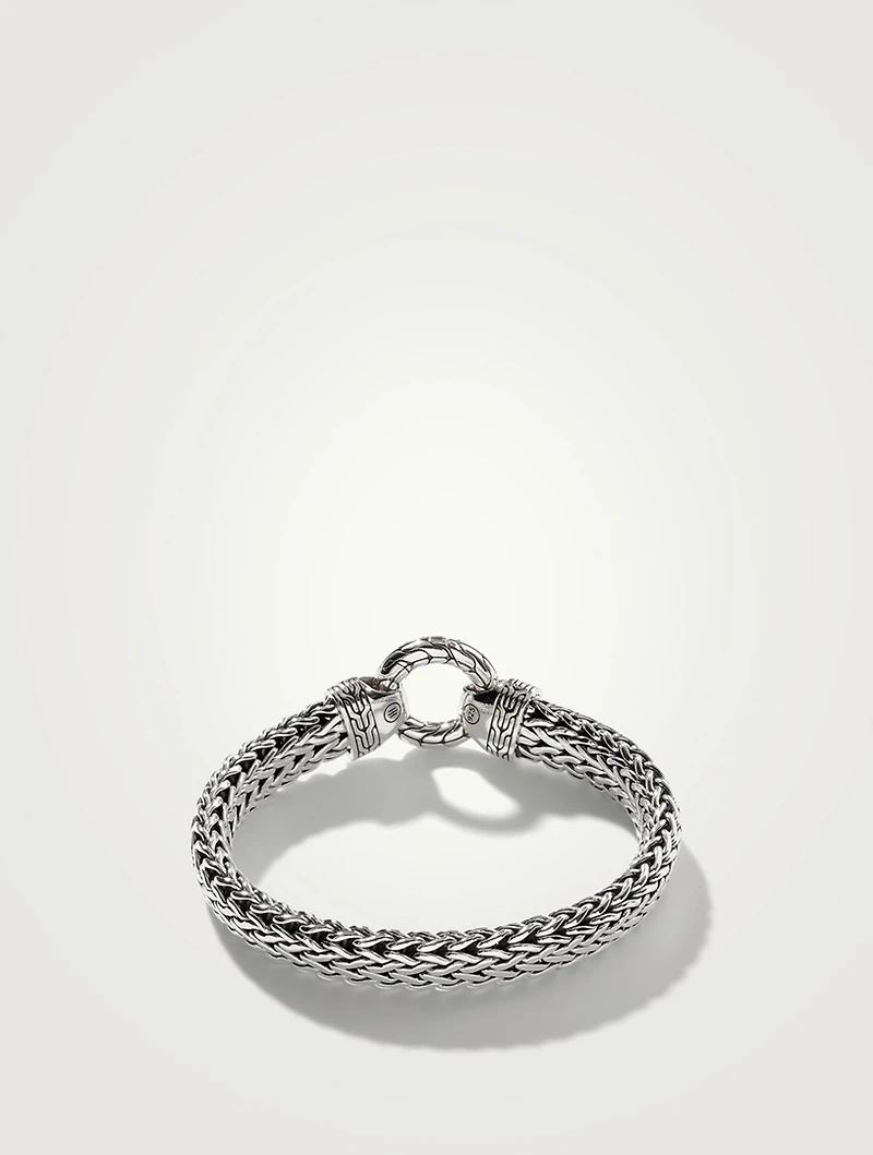 Large Classic Chain Ring Clasp Bracelet