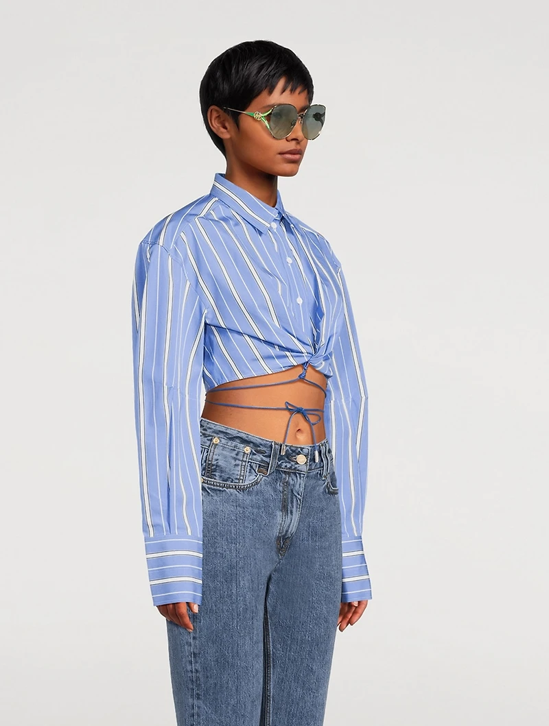 Round Sunglasses With Web