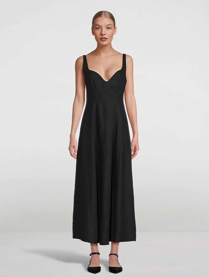 Perdita Long A-Line Dress