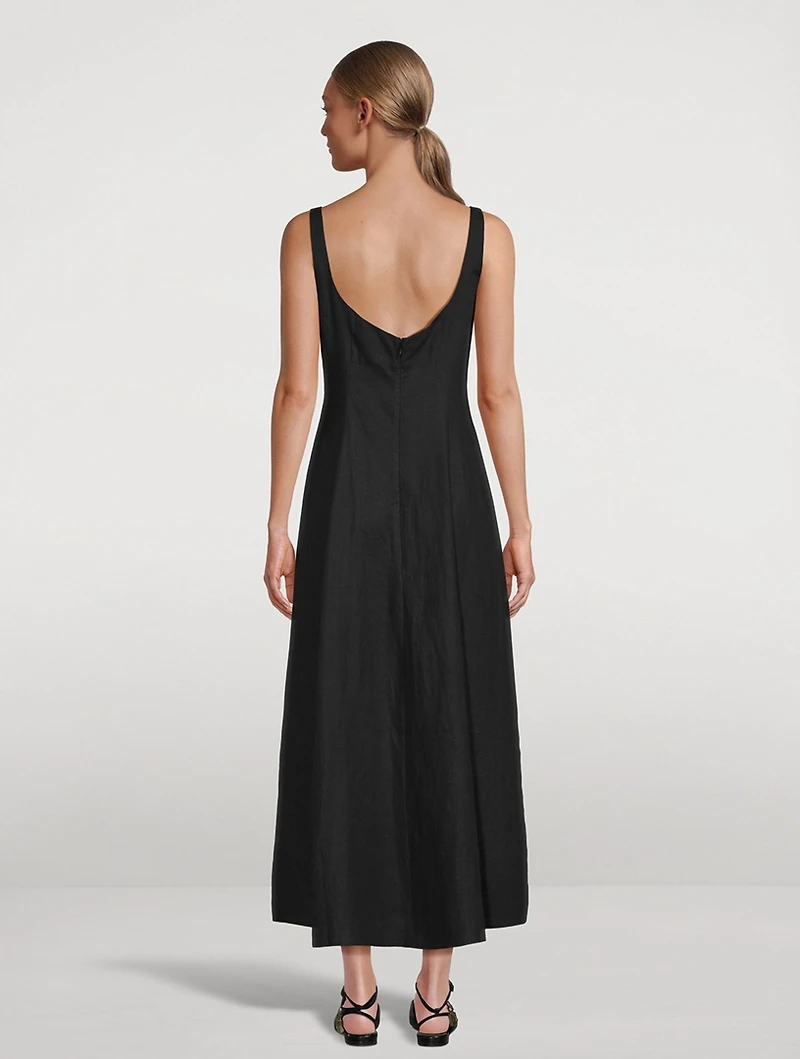 Perdita Long A-Line Dress