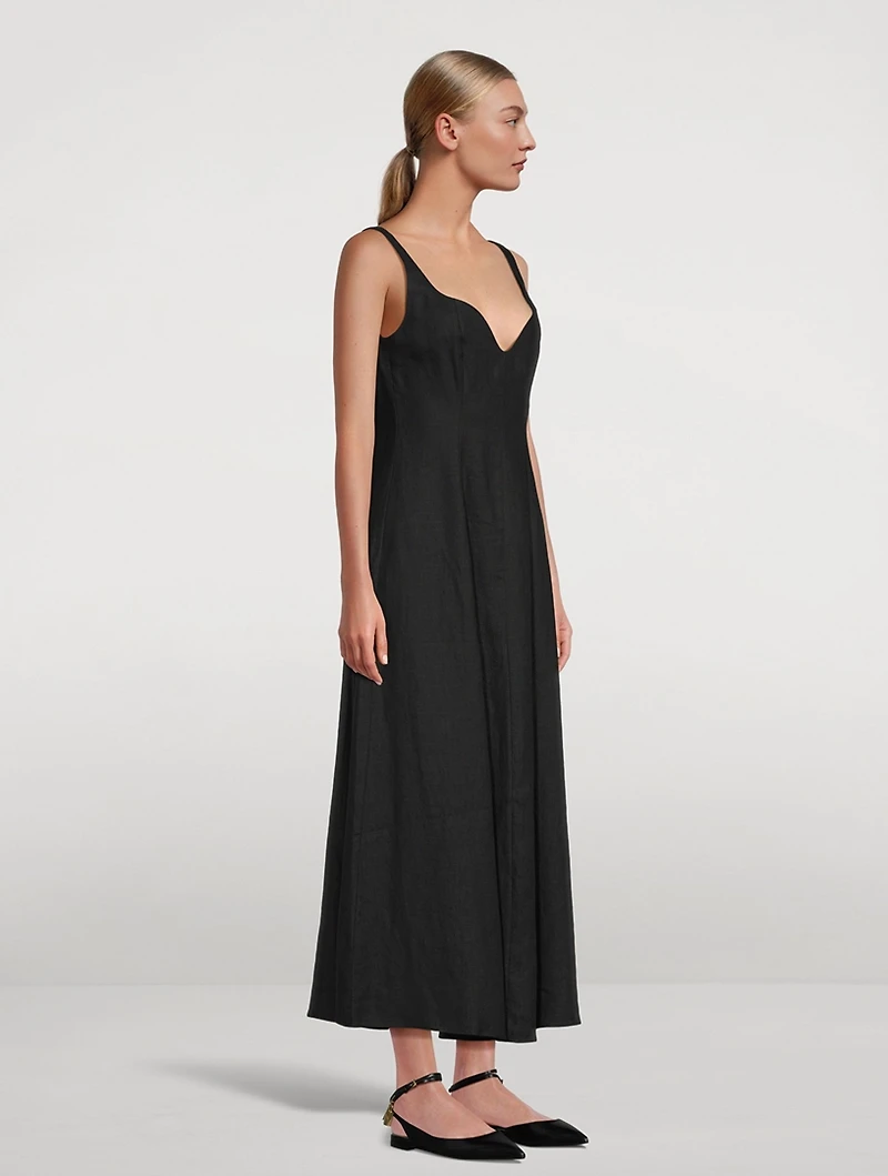 Perdita Long A-Line Dress