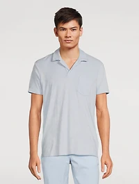 Terry Towelling Polo Shirt