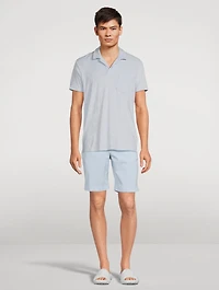 Terry Towelling Polo Shirt