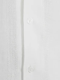 Hibbert Linen Shirt Woven Stripe