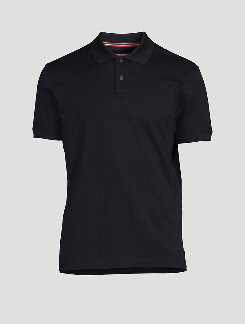 Jarrett Checkerboard Polo Shirt