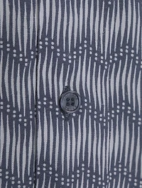 Travis Chevron Capri Collar Shirt