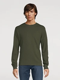 Duo Fold Cotton Long-Sleeve T-Shirt