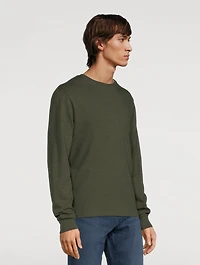 Duo Fold Cotton Long-Sleeve T-Shirt