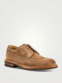 Suede Brogue Shoes