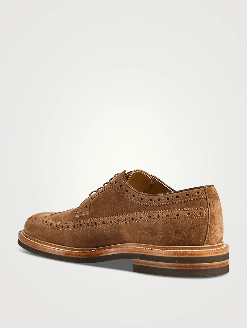 Suede Brogue Shoes