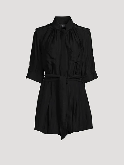 Belted Utility Romper