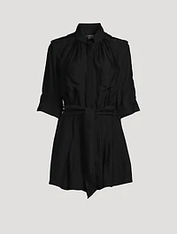 Belted Utility Romper