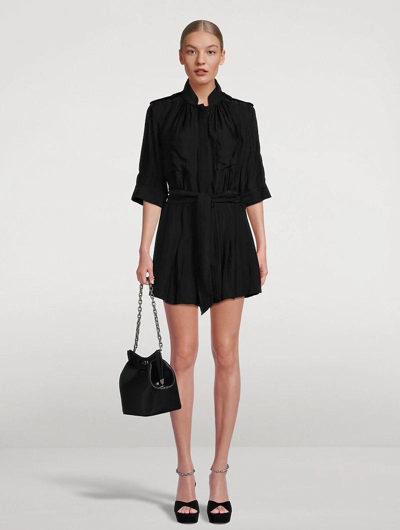 Belted Utility Romper