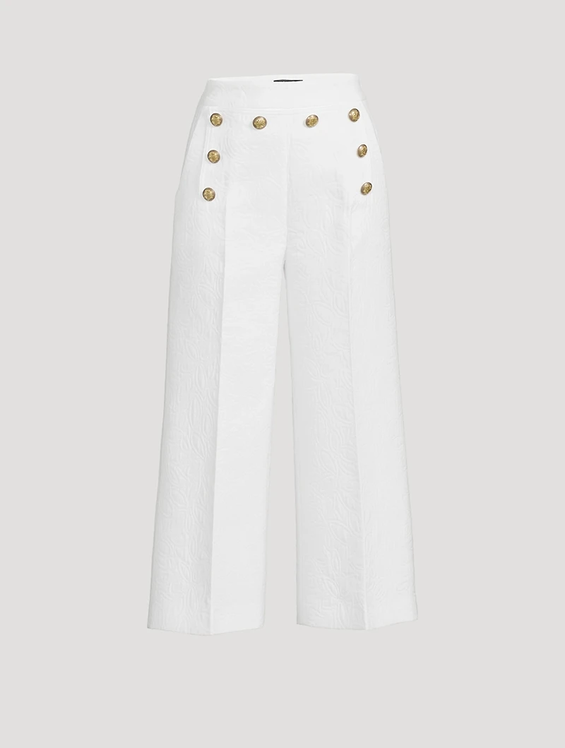 Nautical Jacquard Culottes